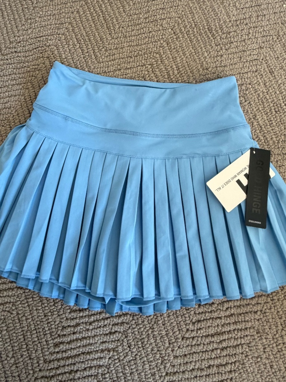 GOLDHINGE Pleated tennis skirt- NWT XS